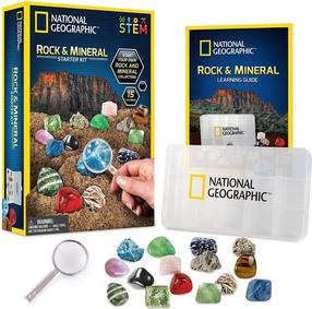 Pētnieka komplekts National Geographic Rock & Mineral Starter Kit, daudzkrāsaina
