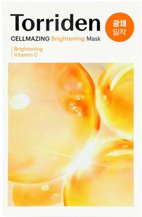 Veido kaukė, vienkartinis Torriden Cellmazing Brightening Vitamin C, 27 ml