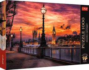 Pusle Trefl Premium Plus Big Ben Londyn, 68.3 cm x 48 cm, 1000 tk, mitmevärviline