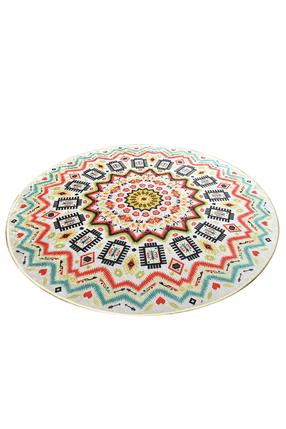 Kilimas Conceptum Hypnose Mandala Balkon, įvairių spalvų, 140 cm x 140 cm