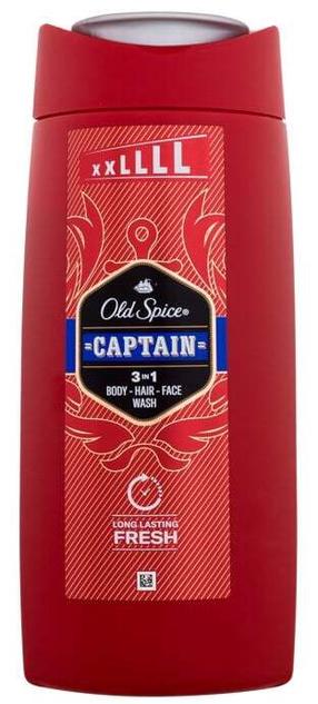 Kūno prausimosi želė vyrams Old Spice Captain, 675 ml