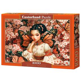 Dėlionė Castorland Butterfly Princess 105441, 47 cm x 68 cm, 1000 vnt., įvairių spalvų