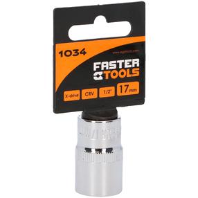 Galvutė Faster Tools 1034, 17 mm, 1/2"