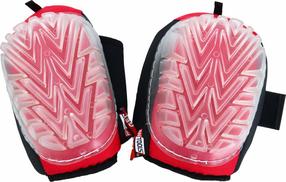 Kelių apsauga AWTools Comfort+ AW00706, juoda sp./raudona sp., Universalus dydis, 2 vnt.