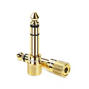 Audio adapteris Ugreen 20503 MiniJack, Jack 6.3, aukso sp.