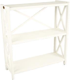 Grīdas plaukts Felix 3, balta krās., 88 cm x 31 cm x 80 cm
