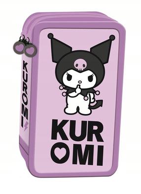 Penalas, su priedais St. Right Kuromi, 19 cm x 13 cm, violetinė sp.