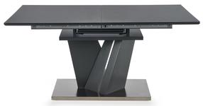 Stalas išskleidžiamas Salvador, pilkas, 200 cm x 90 cm x 77 cm