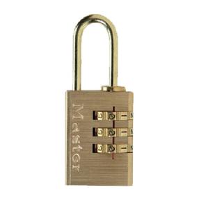 Навесной замок Masterlock 620EURD, золотой цв., 20 мм