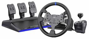 Игровой руль, c аксессуарами PXN V99, черный цв.