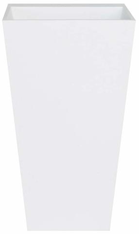 Vonios praustuvas Besco Vera, mineralinis liejinys mineral durabe, 50 cm x 40 cm x 85 cm, skaidri sp./balta sp.