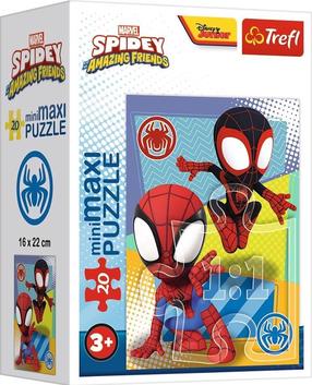 Пазл Trefl Amazing Spidey 1, 20 см x 13 см, 20 шт., многоцветный