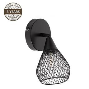 Šviestuvas nukreipiamasis Domoletti Bistro MB51166-1, E14, 1 x 40 W, juoda sp. / juoda sp.