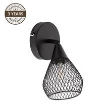 Šviestuvas nukreipiamasis Domoletti Bistro MB51166-1, E14, 1 x 40 W, juoda sp. / juoda sp.