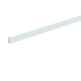 Grindjuostė Domoletti 717517, 2400 cm x 5.8 cm x 1.6 cm, balta sp.