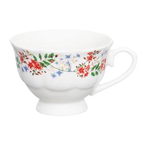 Kafijas / tējas servīze Ambition Rosalia, porcelāna, daudzkrāsaina, 12 gab.