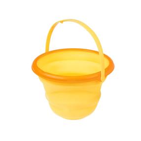 Smilšu kastes kauss, augļi un dārzeņi Jokomisiada, oranža krās.