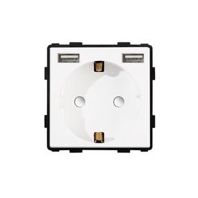 Pistikühendus Feelspot FSKL2USB1W, valge v.