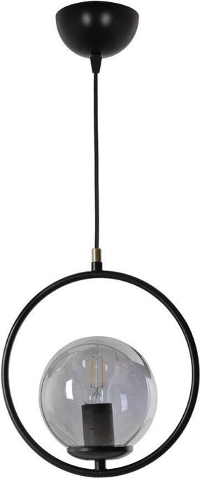 Светильник навесной Opviq Ring 846STL2838, E27, 1 x 60 Вт, черный цв. / черный цв.