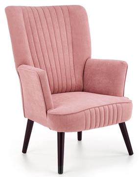 Krėslas Delgado, rožinis, 75 cm x 70 cm x 100 cm