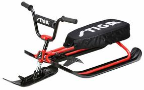 Ragavas ar stūri Stiga SX Pro, sarkana krās., 85 cm