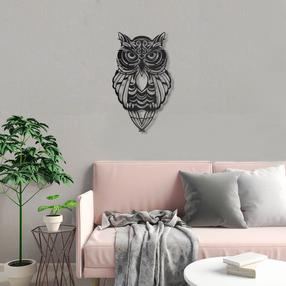 Sienos dekoracija Wallity Owl, 42 cm x 70 cm