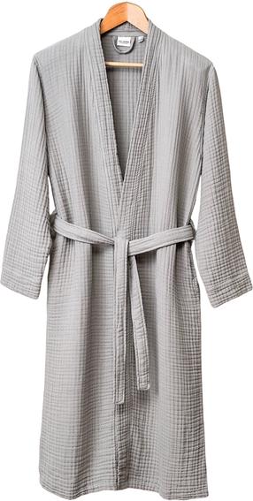 Halāts Foutastic Kimono 192DCH1119, pelēka krās., S/M