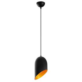 Lampa karināms Opviq Kesik 6161 892OPV1547, E27, 1 x 40 W, zelta krās./melna krās. / melna krās.