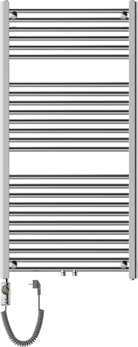 Elektriline rätikuradiator Mexen Mars, kroomi v., 60 cm x 120 cm, 600 W