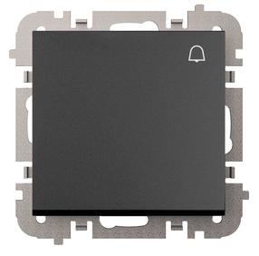 Skambučio mygtukas Elektro-Plast Vestra 3814-19, 1 kl., juoda sp.