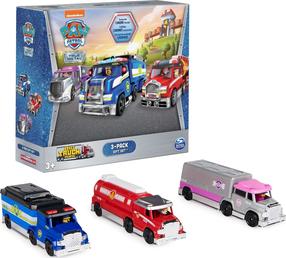 Žaislinių automobilių rinkinys Spin Master Paw Patrol Big Truck Pups 6065062, įvairių spalvų