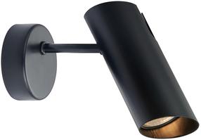 Šviestuvas sieninis Light Prestige Futuro, GU10, 1 x 35 W, juoda sp. / juoda sp.