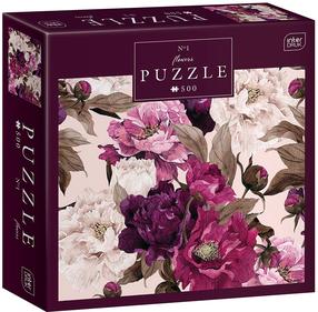 Пазл Interdruk Flowers 515271, 33 см x 47 см, 500 шт., многоцветный