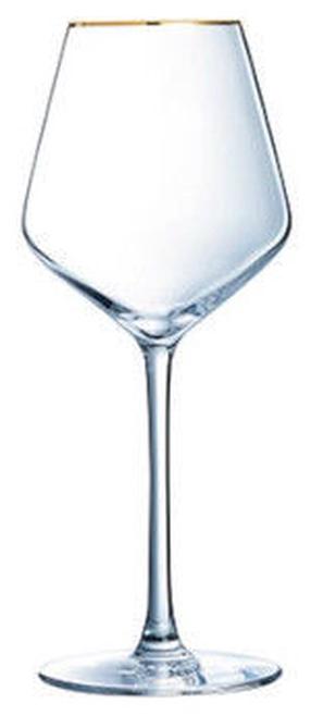 Vīna glāžu komplekts, kristāls, 0.38 l, 4 gab.
