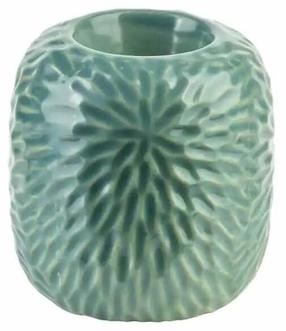 Svečturis Mondex Yarine Small, keramika, Ø 9.5 cm, 10.5 cm, zaļa krās.