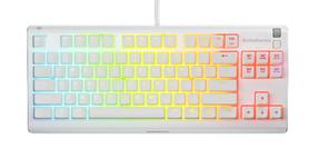 Juhtmega mänguklaviatuur Steelseries Apex 3 TKL, Inglise (US), valge v.