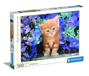 Puzle Clementoni Ginger Cat, 49 cm x 36 cm, 500 gab.