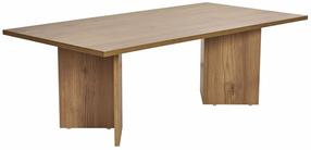 Kavos staliukas Nordure Sabin, rusva, 60 cm x 119 cm x 40 cm