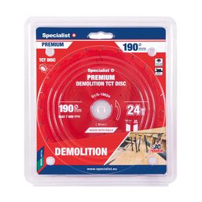 Pjovimo diskas Specialist+ Premium, 190 mm x 1 mm x 30 mm
