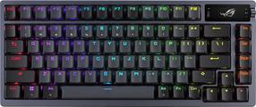 Bezvadu spēļu tastatūra Asus ROG Azoth ASUS ROG NX RED, Angļu (US), melna krās.
