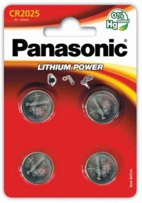 Baterijas Panasonic 66069, CR2025, 3 V