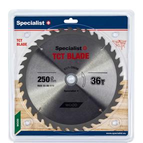Saeketas Specialist+, 250 mm x 30 mm