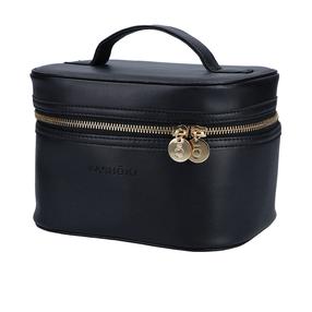 Kosmētikas soma Kashōki Toiletry Bag Vanity Case, 20 cm x 16 cm, melna krās.