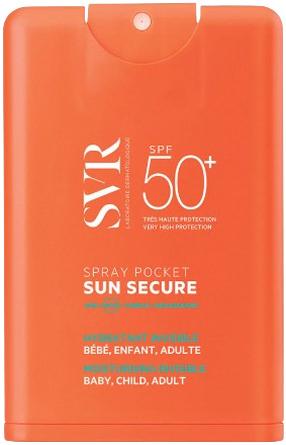Лосьон для ухода за загаром для тела/для лица SVR Sun Secure Pocket SPF50+, 20 мл