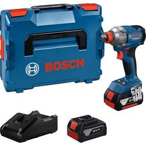 Akumuliatorinis smūginis veržliasukis Bosch GDX 18V-285, 18 V, 4000 mAh