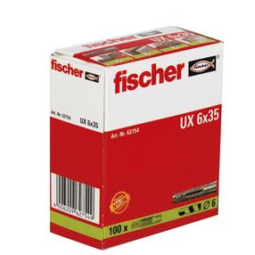 Dībelis Fischer, 35 mm x 6 mm, 100 gab.
