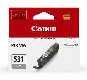 Tinte Canon CLI-531GY 6122C001, pelēka krās., 8.2 ml