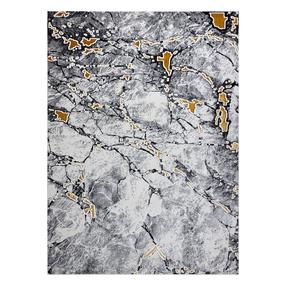 Kilimas vidaus Hakano Mosse Marble, juoda sp./kreminė sp., 150 cm x 80 cm
