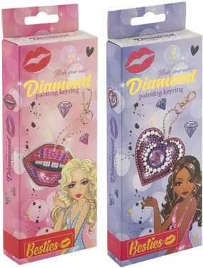 Набор для создания украшений Grafix Besties Diamond Keyring 911-945