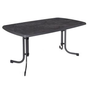 Lauko stalas Patio Dine & Relax Pizarra, antracito sp./pilka sp., 150 cm x 90 cm x 73 cm